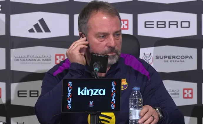 Flick habla de Cancelo, Joan García, Araujo, Lewandowski, Ferran, el doble pivote y la Supercopa