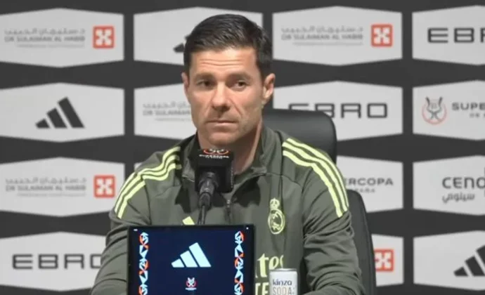 Xabi Alonso habla de Vinicius, Militão, Carvajal y Mbappé antes de la Supercopa