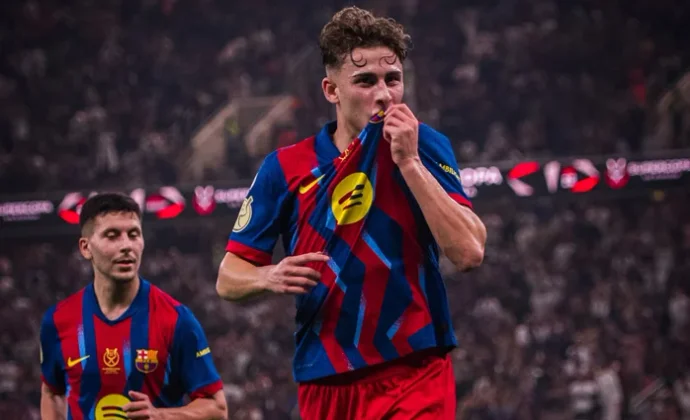 Supercopa de España: Barcelona 5-0 Athletic. Estadísticas y ficha técnica