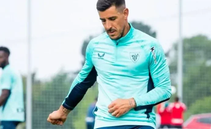 Yuri y Nico Williams, de vuelta con el grupo en Lezama