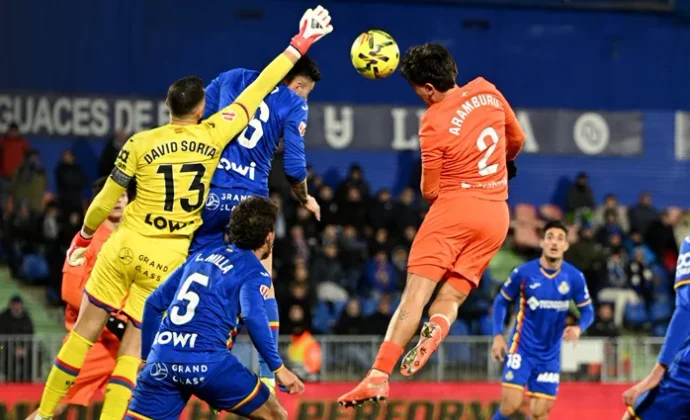 Aramburu ahoga al Getafe en la orilla