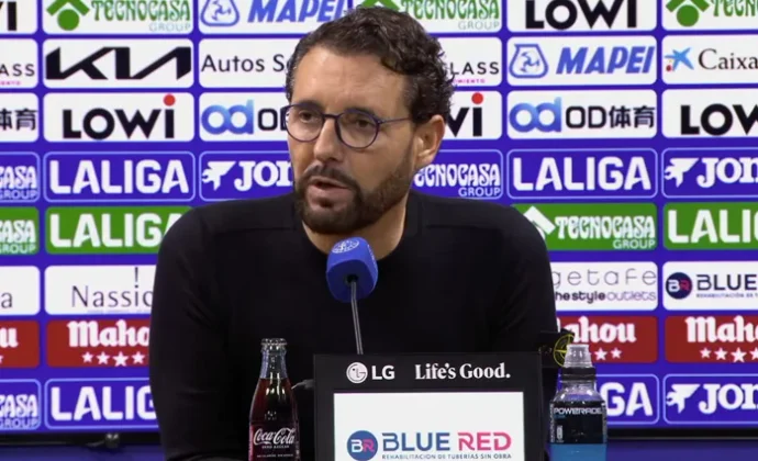 Bordalás lamenta vivir una situación límite en el club y cree que no se lo merece