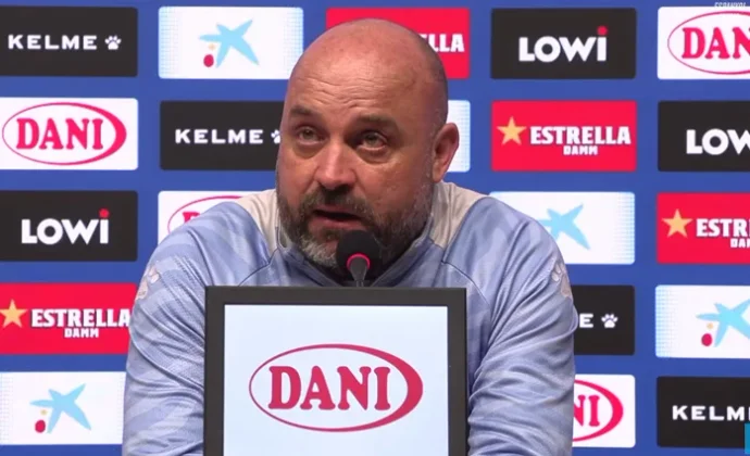 Manolo habla de Javi Hernández, Koleosho, Puado, Urko, el sustituto de Lozano, el mercado y el Levante