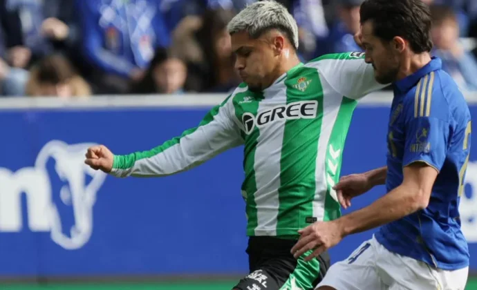 Jornada 19: Real Oviedo 1-1 Betis. Estadísticas y puntos fantasy