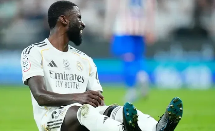 Las pruebas a Rüdiger descartan lesión y mañana pasará una última prueba