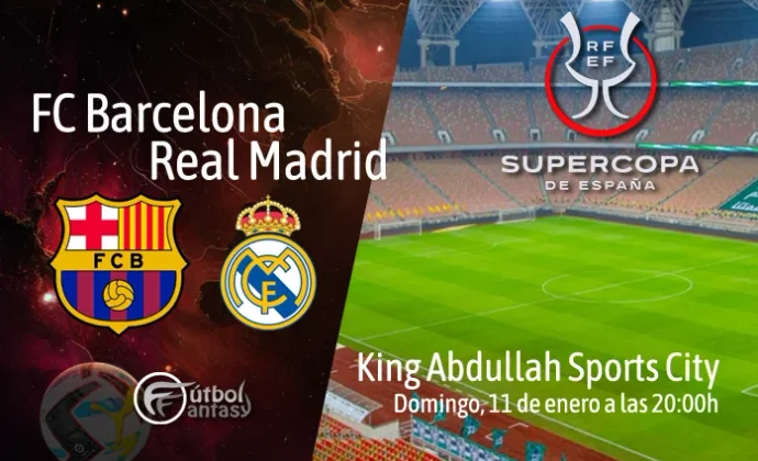 Alineaciones probables y previa fantasy del Barcelona - Real Madrid