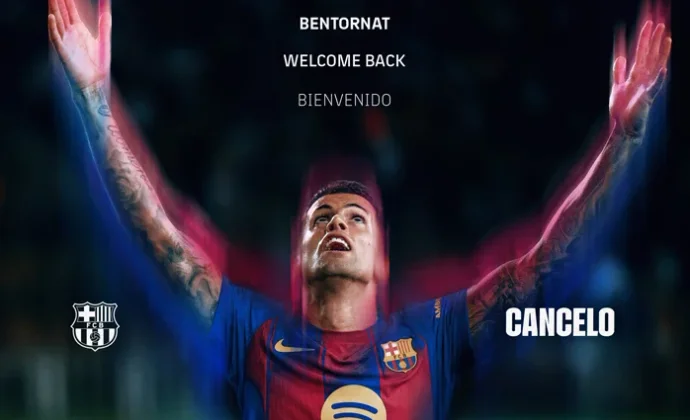 Joao Cancelo es oficialmente nuevo jugador del Barcelona