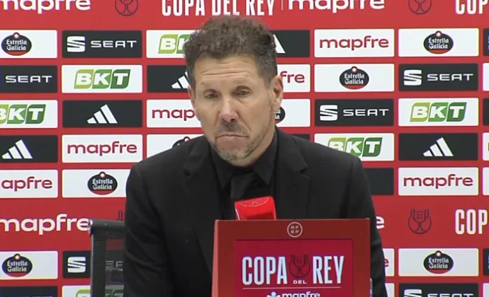 Simeone analiza el pase de ronda y habla de Griezmann y el mercado