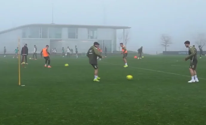 El Celta retoma los entrenamientos con la enfermería vacía