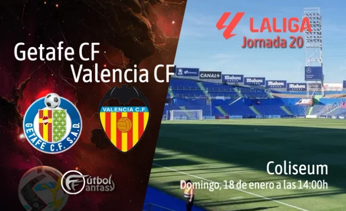 Posibles alineaciones y previa fantasy del Getafe - Valencia