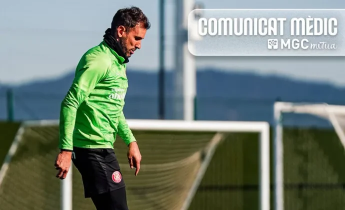 Parte médico oficial de Christian Stuani