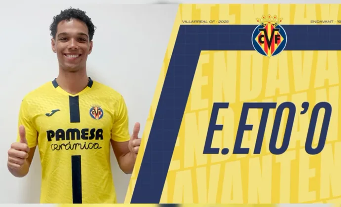 El Rayo hace oficial la cesión de Etienne Eto'o al Villarreal B
