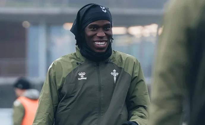 El Celta se ejercitó este viernes con la enfermería vacía