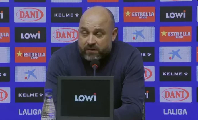 Manolo analiza la derrota, el arbitraje, los incidentes y la falta de pegada