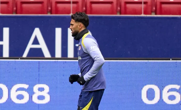 Nico González se prueba con el grupo antes de recibir al Alavés
