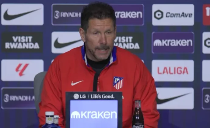 Simeone habla de Pubill, Hancko, Le Normand, Giménez, Griezmann, Almada y el mercado
