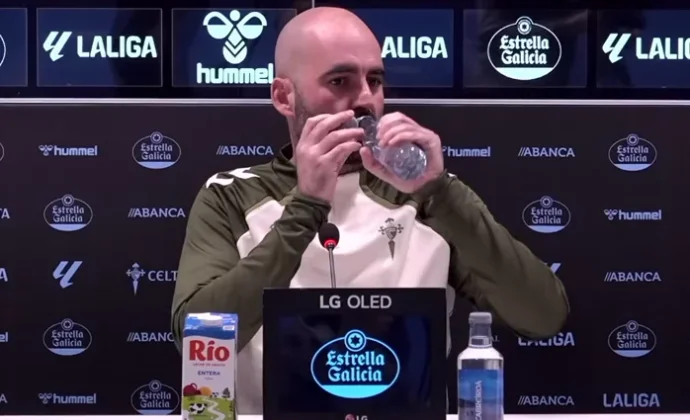 Giráldez habla de Beltrán, Jutglà, Burcio, Damián, Yoel Lago, Mingueza, el mercado y el Rayo