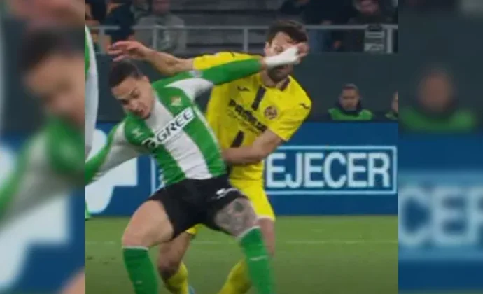 Pedraza terminó con el tabique nasal roto