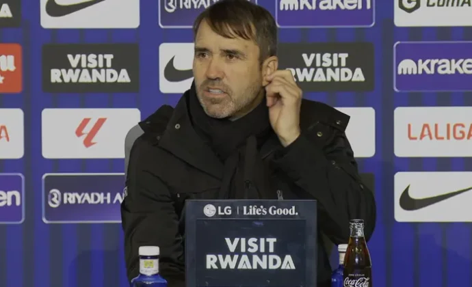 Coudet analiza la derrota y habla del planteamiento táctico y la actitud del equipo