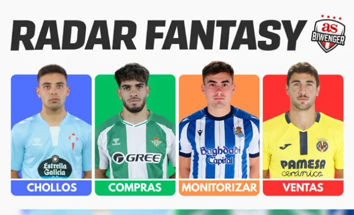 Rádar fantasy J21 | Chollos , Compras, Ventas y Puja Ideal, por Scouting BWG