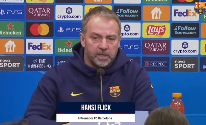 Flick habla de Pedri, Ter Stegen, Bardghji, Raphinha, la evolución del equipo y el Slavia