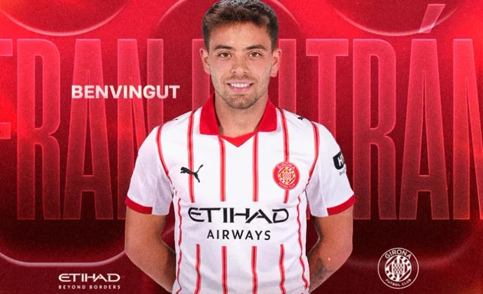 Fran Beltrán es oficialmente nuevo jugador del Girona