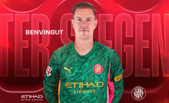 Marc-André ter Stegen es oficialmente nuevo jugador del Girona