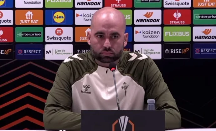 Giráldez habla de Fer López, Marcos Alonso, Aspas, Beltrán, el mercado y el Lille