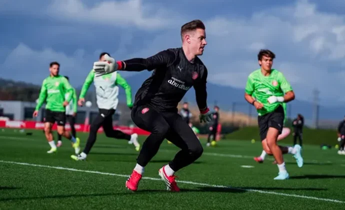 Ter Stegen y Beltrán, novedades en una sesión sin Blind, Iván Martín ni los lesionados