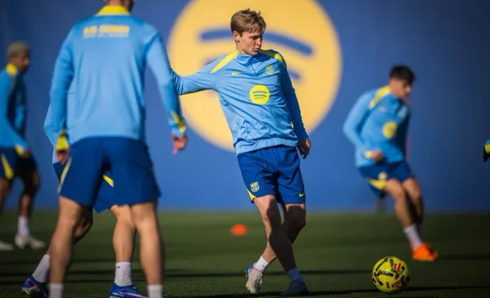 El Barcelona retoma los entrenamientos sin los lesionados Pedri ni Ferran