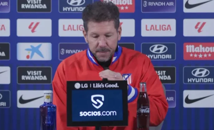 Simeone, sobre Le Normand, Lenglet, Julián Alvarez, el momento del equipo y el Mallorca