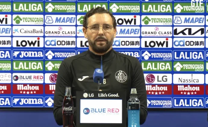 Bordalás habla de los refuerzos, los lesionados, los errores y el Girona