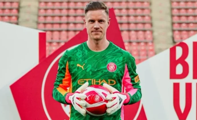 El Girona inscribe a tiempo a Ter Stegen para recibir al Getafe