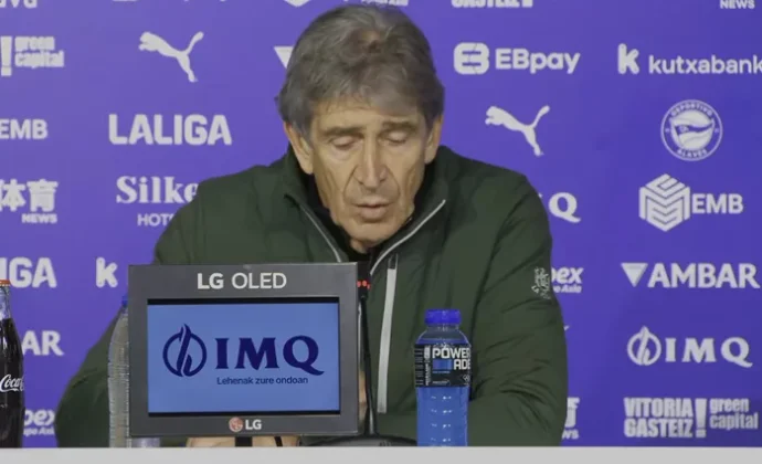 Pellegrini lamenta la derrota y habla de Abde, Antony, Corralejo y la enfermería