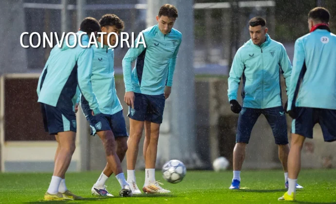 Nico Williams y Vivian fuera de la convocatoria por molestias