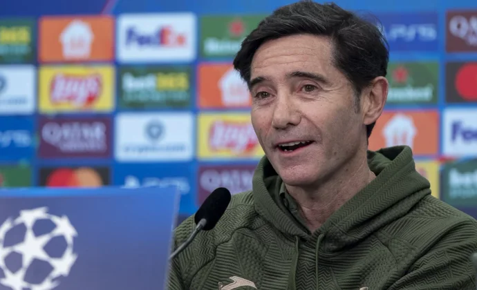 Marcelino habla de Ayoze, Alfon, Aleix García y el partido contra el Bayer Leverkusen