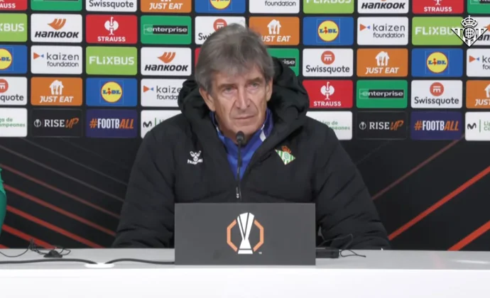 Pellegrini habla de Ruibal, Abde, Antony, Cucho, Lo Celso, Bellerín, Deossa y el Feyenoord
