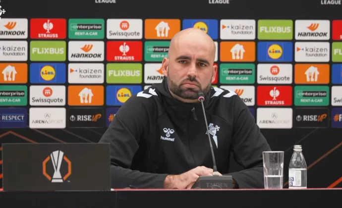 Giráldez habla de Fer López, Jutglà, Burcio, Manu Fernández y el Estrella Roja