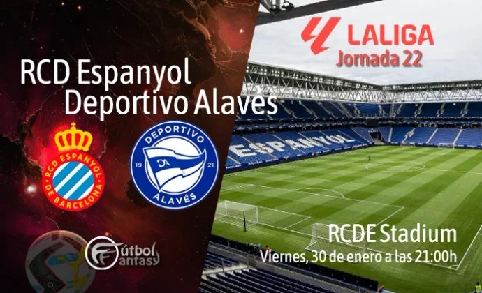 Posibles alineaciones y previa fantasy del Espanyol - Alavés