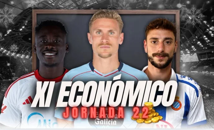 XI Económico jornada 22. Los mejores jugadores calidad precio, por Huugo_21