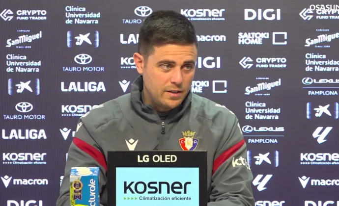 Lisci, sobre Aimar Oroz, alternativas, Osambela, Raúl Moro, Iker Muñoz, Víctor Muñoz y el Villarreal