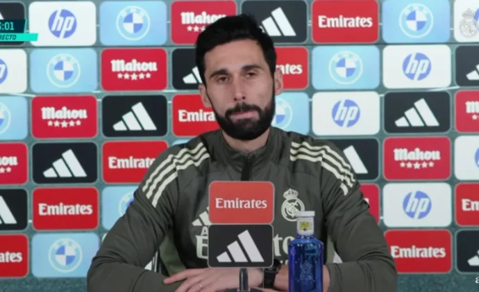 Arbeloa habla de Carvajal, Ceballos, la idea de juego, la gestión de los intocables y el Rayo