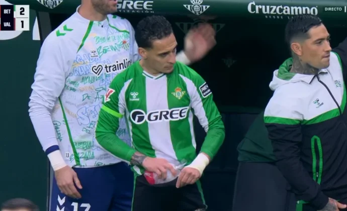 Antony sigue con su lucha contra la pubalgia