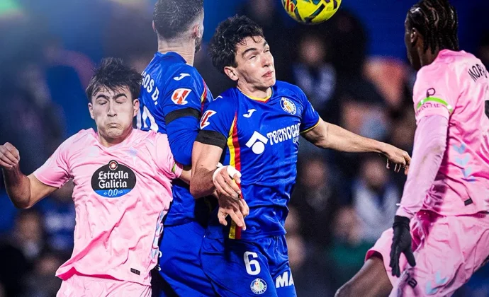 Jornada 22: Getafe 0-0 Celta. Estadísticas y puntos fantasy