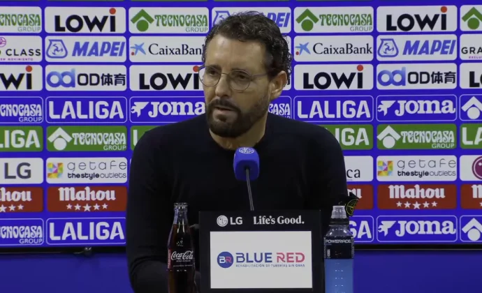 Bordalás analiza el empate y los pitos hacia sus cambios y la directiva