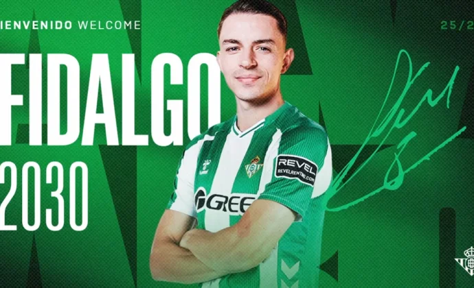 Betis hace oficial el fichaje de Álvaro Fidalgo