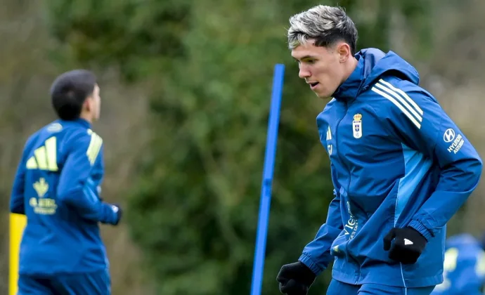 El Real Oviedo retoma los entrenamientos pendiente de Bailly, Ejaria y Alhassane