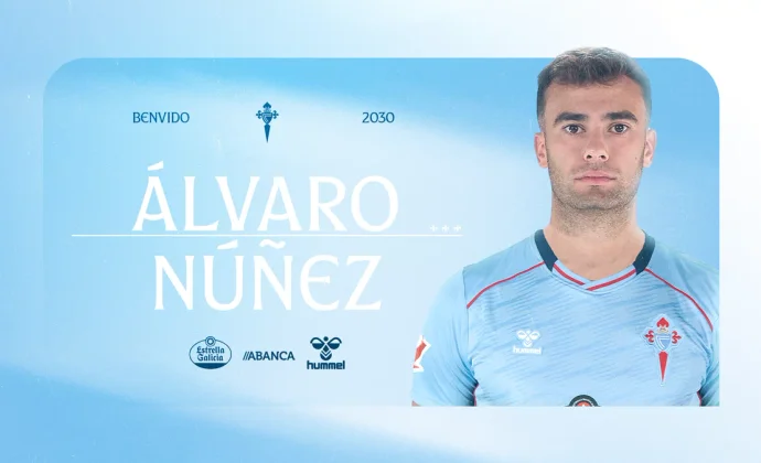 Álvaro Núñez es oficialmente nuevo jugador del Celta
