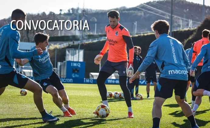 Barrenetxea no se recupera a tiempo y se queda fuera de la lista para la Copa