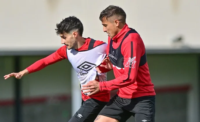 Unai López, baja en la vuelta al trabajo del Rayo